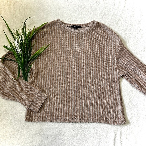 Lulu's Weekend Ready Chenille Ribbed Sweater - Small - Picture 1 of 10